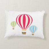 熱気球デザイン アクセントクッション (裏面)