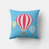熱気球デザイン クッション (裏面)