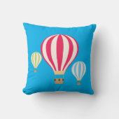 熱気球デザイン クッション (正面)