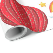 熱気球デザイン ラッピングペーパー (ロールコーナー)