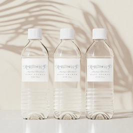 熱気球トイレベビーシャワー ペットボトルラベル