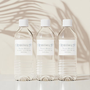 熱気球トイレベビーシャワー ペットボトルラベル
