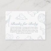 熱気球トイレベビースワーナーブックベビー エンクロージャーカード (正面)