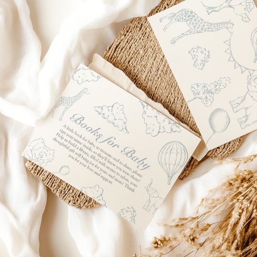 熱気球トイレベビースワーナーブックベビー エンクロージャーカード