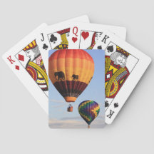 熱気球トランプ