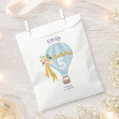 熱気球バースデーパーティーのお気に入りバッグ フェイバーバッグ (クリップ留めされた状態)