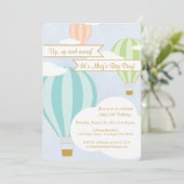 熱気球バースデーパーティー 招待状 (スタンド正面)