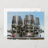 熱気球バーナーのはがき ポストカード (正面/裏面)