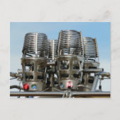 熱気球バーナーのはがき ポストカード (正面)