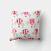 熱気球パターンデザイン クッション (裏面)