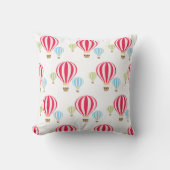 熱気球パターンデザイン クッション (正面)