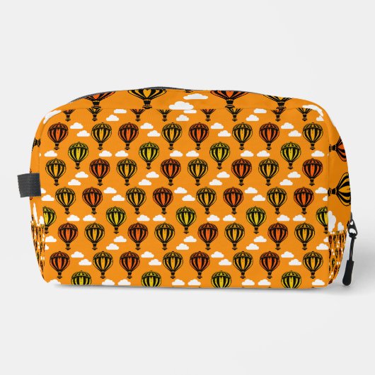 熱気球パターン（の模様が）ある球 ドップキット (正面)