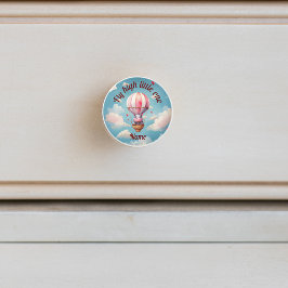 熱気球ヒッポ セラミックノブ