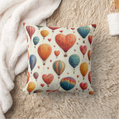 熱気球ピロークッション クッション (ブランケット)