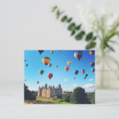 熱気球フェスティバル葉書 ポストカード (スタンド正面)