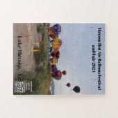 熱気球フェスティバル2024.アハス湖、アズ。地衣 ジグソーパズル (横)