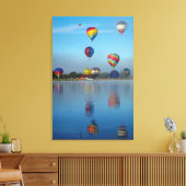 熱気球フェスティバル キャンバスプリント (インサイチュ (リビング))