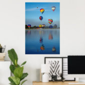 熱気球フェスティバル ポスター (ホームオフィス)