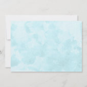 熱気球ブライダルシャワー招待状 招待状 (裏面)