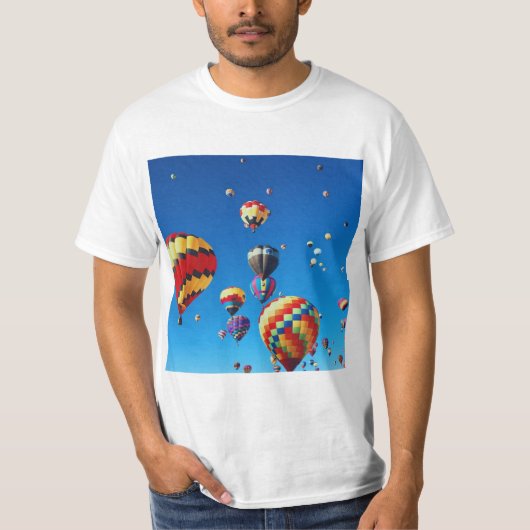 熱気球ブルースカイ Tシャツ (正面)