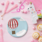 熱気球プレート ペーパープレート (パーティー)