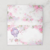 熱気球ベビーシャワーテーブルカード プレイスカード (外部開封)