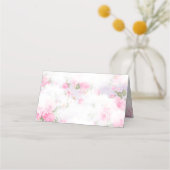 熱気球ベビーシャワーテーブルカード プレイスカード (裏面)