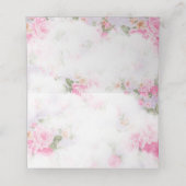 熱気球ベビーシャワーテーブルカード プレイスカード (内部開封)