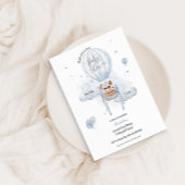 熱気球ベビーシャワー招待状 招待状