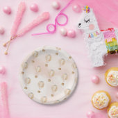 熱気球ベビーシャワー ペーパープレート (パーティー)