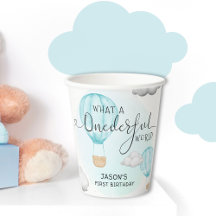 熱気球ボーイズ1st誕生日パーティー