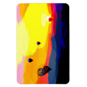 熱気球ポスタースタイル磁石 マグネット (縦)