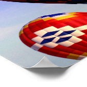 熱気球ポスター ポスター (角)