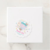 熱気球メッセージカード/ありがとうラベル フェイバータグ (インサイチュ)