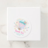 熱気球メッセージカード/ありがとうラベル フェイバータグ (インサイチュ)