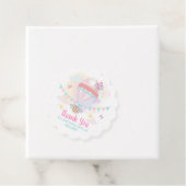 熱気球メッセージカード/ありがとうラベル フェイバータグ (インサイチュ)