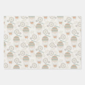 熱気球ラッピング紙シート ラッピングペーパーシート (正面3)