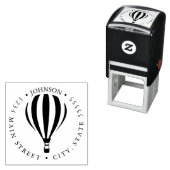 熱気球リターンラベル セルフインキングスタンプ (インサイチュ)