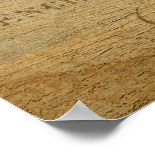 熱気球ヴィンテージフランスのはがきポスター ポスター (角)