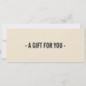 熱気球乗りギフト券テンプレート 招待状 (裏面)