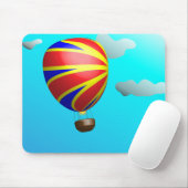 熱気球乗り マウスパッド (マウス)