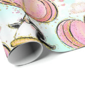 熱気球動物バレンタインデー ラッピングペーパー (ロールコーナー)