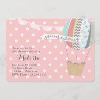 熱気球招待状 招待状