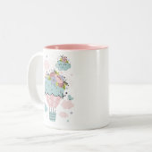 熱気球2トーンマグカップ ツートーンマグカップ (正面左)