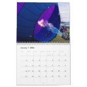 熱気球2026 カレンダー (1月 2026)