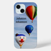 熱気球3気球（空） Case-Mate iPhoneケース (裏面)