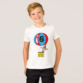 熱気球6th誕生日パーティー tシャツ (正面フル)