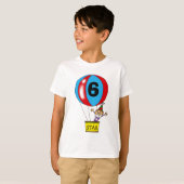 熱気球6th誕生日パーティー tシャツ (正面フル)