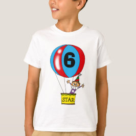 熱気球6th誕生日パーティー tシャツ