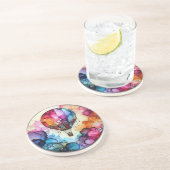 熱気球 アルコールインク コースター (側面)